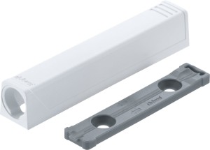 BLUM-TIP ON (956A1201) adapter prosty długi biały