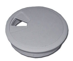 Przepust kabli (fi 80) - srebrny