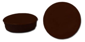 Zaślepka fi 35 Tw.H-10mm BRĄZ CIEMNY/ORZECH nr.13