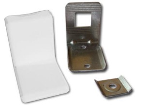 Kątownik z osłoną 50x30 mm - biały nr.02