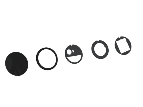 BACHMANN PIX zestaw osłonka czarna + otoki