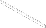 BLUM-TBX ANT/INT reling poprze.BIAŁY (ZRG.1046Z)
