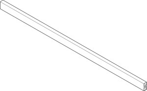 BLUM-TBX ANT/INT reling poprze.BIAŁY (ZRG.1046Z)