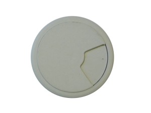 Przepust kabli (fi 80) - szary jasny