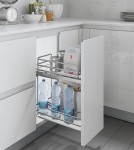 INOXA ELLITE cargo mini 40 chrom 2-kosze dno białe