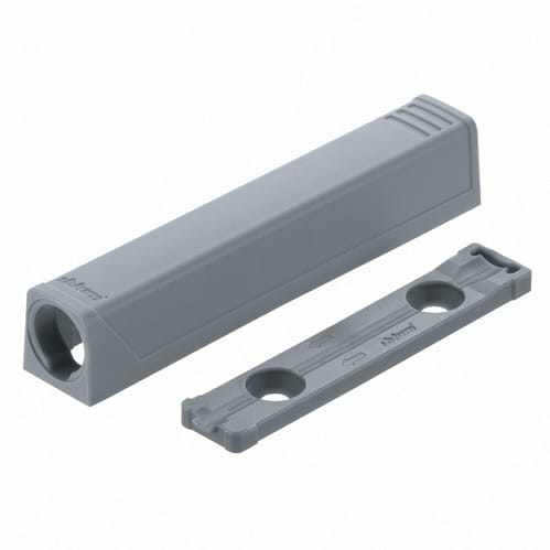 BLUM-TIP ON (956A1201) adapter prosty długi szary