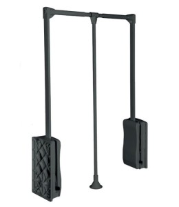 PANTOGRAF GTV antracyt/antracyt do wnęki 875-1200