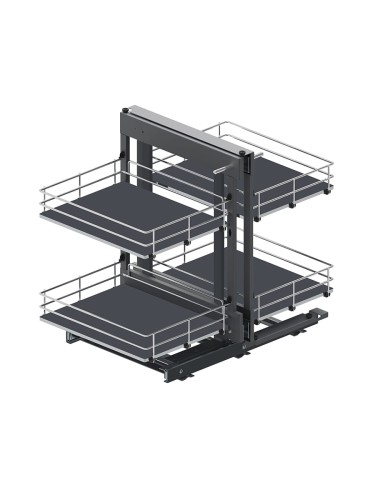 SILVA Magic Corner Comfort 1200 Lewy chrom/grafit