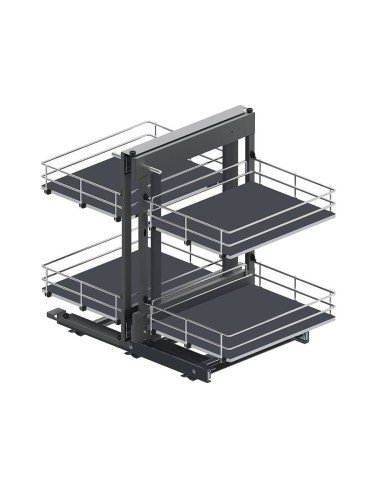 SILVA Magic Corner Comfort 1000 Prawy chrom/grafit