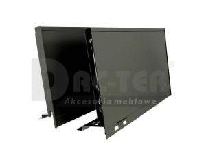 BLUM-LEGRA Czarny płaszcz 770F4502S Pure L+P