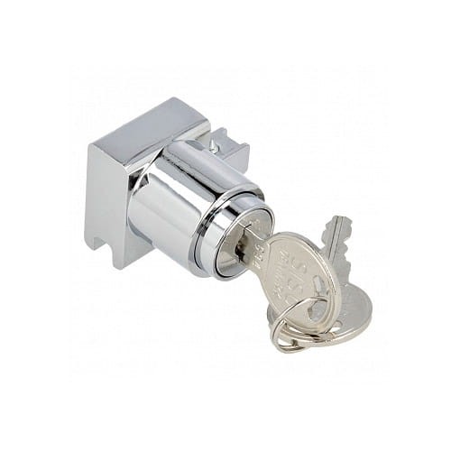 SISO-8600 zamek do profilu alu. D20 (cr)