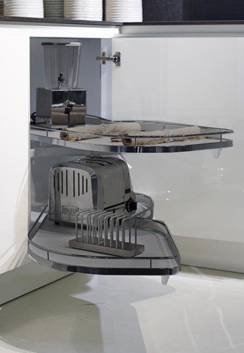 PEKA (05.706.KPL/S) Półki "LE MANS II 500 lewy szary