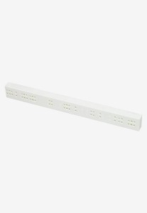 PEKA (06.33.B) Listwa - dystans prowadnicy 25mm biała