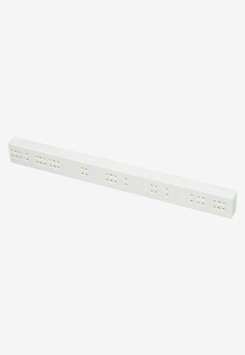 PEKA (06.33.B) Listwa - dystans prowadnicy 25mm biała