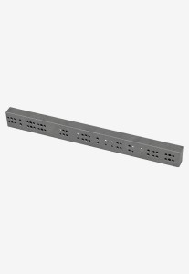 PEKA (06.33.S) Listwa - dystans prowadnicy 25mm szara