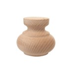 ARTE-Noga drewniana toczona 58x64mm  WY01005A