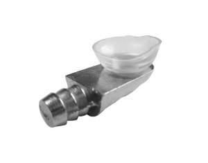 Podpórka 5M + silik. do półki szkl.  L 003B