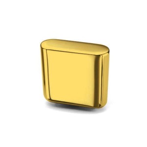 ESTAMP gałka 34x14mm 8171.100 Złoty Połysk