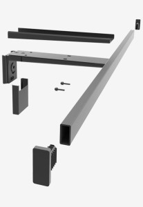 PEKA (15.6541.05) PECASA wspornik półki z drążkiem