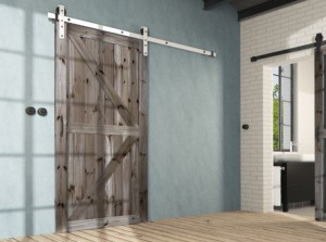 ROC-THOR kpl. okuć 1-drzwi przes. Biały koła pełne