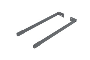 GTV-AXISPRO Reling wzdłużny kwadrat 450mm ANTRACYT