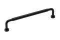 FURNIPART Uchwyt LOUNGE 160/174 czarny skórzany