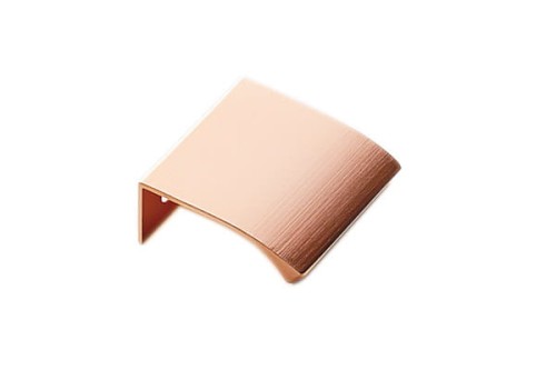FURNIPART uchwyt krawędziowy EDGE STRAIGHT 20/40 miedź