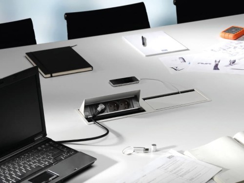 BACHMANN CONI DUO listwa zasilająca 6x230V + obudowa BIAŁA