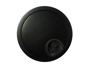 Przepust kabli metal. (fi 80) - czarny