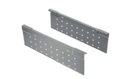 GTV-MB-SQUARE Bok perforowany do SQUARE L-500szary