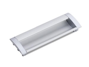 GAMET Uchwyt (UA 08C08) Alu+Alu L-128 wpuszczany