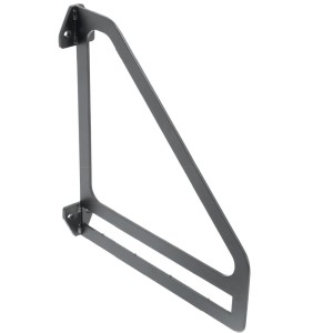 GTV-Podpórka do półki INGRID 26x23 czarny mat