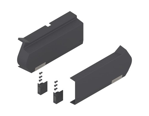 BLUM-SERV-AVENTOS HF- 21F8020 -L+P zestaw zaślepek ANTRACYT