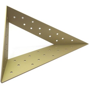 IT- Podpora półki SISTEMA MODERNO Złoty mat (L+P)