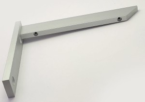 Wspornik półki 2-el. "Płaskownik" 180mm Alu