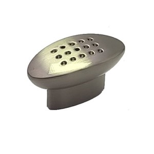 GAMET Gałka metalowa (GN 6607) konewka owal - Nikiel szlif