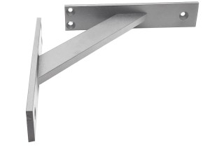 Wspornik półki 3-el. "Płaskownik" 180mm Alu
