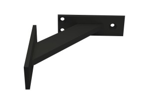 Wspornik półki 3-el. "Płaskownik" 120mm Czarna