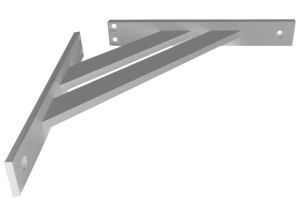 Wspornik półki 4-el. "Płaskownik" 240mm Alu