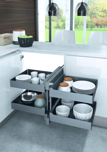 HYPER COMPACT narożny 450 antracyt