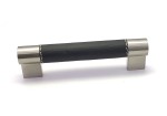 Uchwyt SIRO ( H170-150LS7ZN21 ) k.Inox+czarny L-128