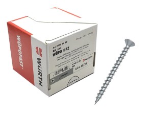 WURTH-Wkręt do drewna 4x30 (500szt)