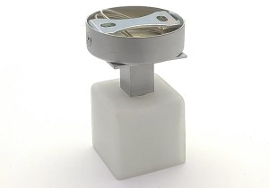 Oprawa stropowa TOP-KARO + Klosz biały 12v Alu