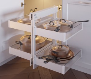 PURO Corner Comfort 1200 prawy metal/szkło