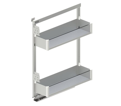 PURO Cargo mini boczne 200 lewe L-480 metal/szkło