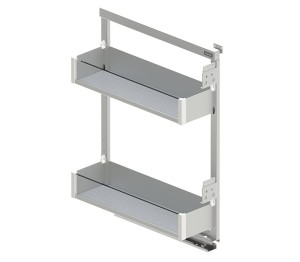 PURO Cargo mini boczne 150 prawe L-480 metal/szkło