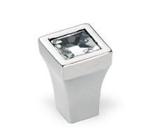 BM gałka 15x15mm Swarovski 24200Z0150.32 nikiel połysk