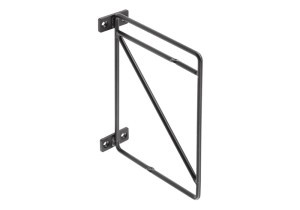 GTV-Podpórka do półki ROD 21x17 czarny mat