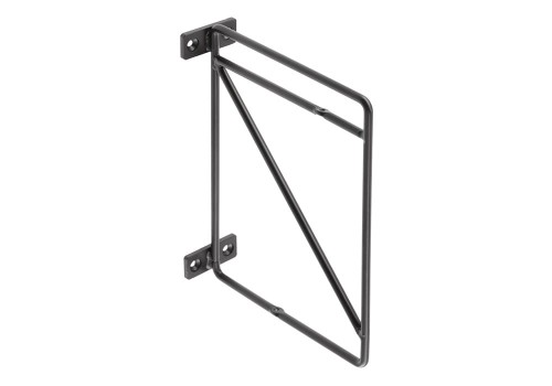 GTV-Podpórka do półki ROD 21x17 czarny mat