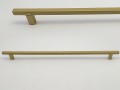 Uchwyt radełkowany PREGO złoty mat L-320mm